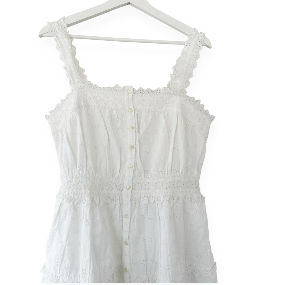 White Eyelet Midi Sundress - Brand: - Picture 11 of 13